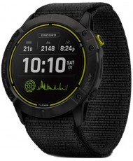 Смарт-годинник Garmin Enduro Carbon Gray Titanium with Black UltraFit Nylon Strap (010-02408-01/11)