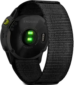 Смарт-годинник Garmin Enduro Carbon Gray Titanium with Black UltraFit Nylon Strap (010-02408-01/11)