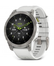 Смарт-часы Garmin Epix (Gen 2) Sapphire - White Titanium (010-02582-20/21)