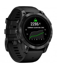 Смарт-часы Garmin Epix Pro Gen 2 51mm Slate Gray w. Black Band (010-02804-20/21)