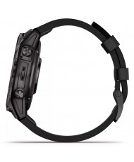 Смарт-часы Garmin Epix Pro Gen 2 Sapphire 47mm Carbon G. DLC Tit. with B. Leather Band (010-02803-30)