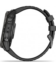 Смарт-часы Garmin Epix Pro Gen 2 Sapphire 47mm Carbon G. DLC Tit. with Black Band (010-02803-10/11)