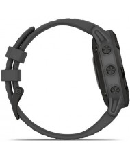 Смарт-годинник Garmin Fenix 6 Pro Solar Edition Black With Gray Band (010-02410-11/10)