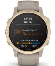 Смарт-годинник Garmin Fenix 6S Pro Solar Edition Light Gold with Light Sand Band (010-02409-11/10)