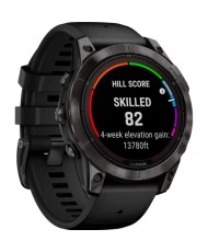 Смарт-годинник Garmin Fenix 7 Pro Sapphire Solar Carbon G. DLC Tit. with Black Band (010-02777-10/11)