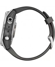 Смарт-часы Garmin Fenix 7S Silver with Graphite Band (010-02539-00/01)