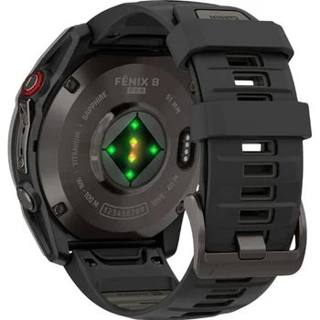 Смарт-часы Garmin Fenix 8 Pro 51 mm AMOLED Carbon Gray DLC Titanium with Black/Pebble Gray (010-03199-00/01)
