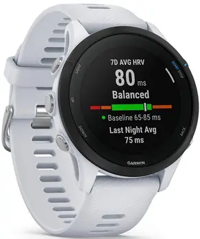 Смарт-годинник Garmin Forerunner 255 Music Whitestone (010-02641-21/31/58)