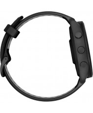 Смарт-годинник Garmin Forerunner 265 Black Bezel and Case w. Black/Powder Gray Silicone Band (010-02810-00/10)