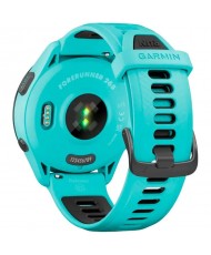 Смарт-годинник Garmin Forerunner 265 Black Bezel w. Aqua Case and Aqua/Black Silicone Band (010-02810-02/12)