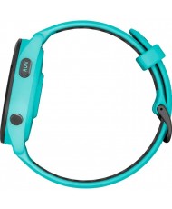 Смарт-годинник Garmin Forerunner 265 Black Bezel w. Aqua Case and Aqua/Black Silicone Band (010-02810-02/12)