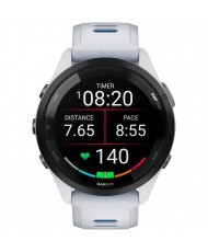 Смарт-годинник Garmin Forerunner 265 Black Bezel w. Whitestone Case and Whitestone/Tidal Blue S. Band (010-02810-01/11)