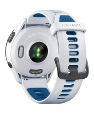 Смарт-годинник Garmin Forerunner 265 Black Bezel with Whitestone Case and Whitestone/Tidal Blue Silicone Band (010-02810-51) (UA)