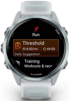 Смарт-годнник Garmin Forerunner 570 42mm Cloud Blue Aluminum w. Translucent Whitestone/Cloud Blue Band (010-02970-01)