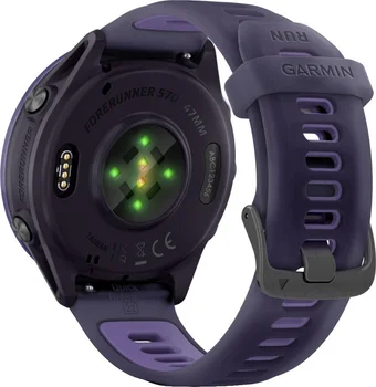 Смарт-годнник Garmin Forerunner 570 47mm Indigo Aluminium w. Translucent Imperial Purple/Indigo Band (010-02971-02)