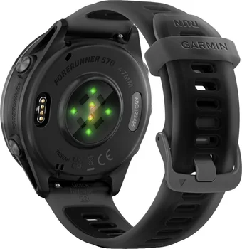 Смарт-часы Garmin Forerunner 570 47mm Slate Gray Aluminum w. Translucent Black/Black Band (010-02971-00/40)
