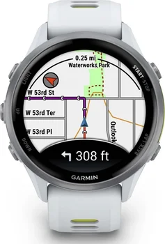 Смарт-годинник Garmin Forerunner 970 Titanium w. Whitestone Case and Whitestone/T. Amp Yellow Band (010-02969-01/11/61)