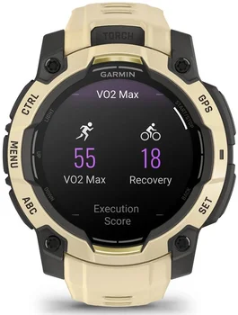 Смарт-годинник Garmin Instinct 3 45mm AMOLED Citrine with Citrine Band (010-02936-02)