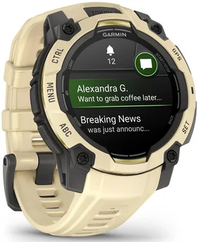 Смарт-годинник Garmin Instinct 3 45mm AMOLED Citrine with Citrine Band (010-02936-02)
