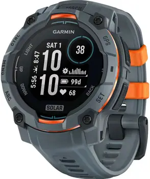 Смарт-годинник Garmin Instinct 3 45mm Solar Twilight with Twilight Band (010-02934-01)