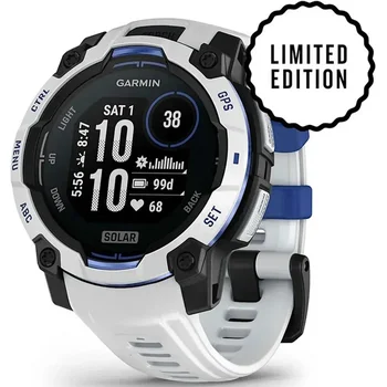 Смарт-часы Garmin Instinct 3 45mm Solar Whitestone with Whitestone Band (010-02934-03/43)