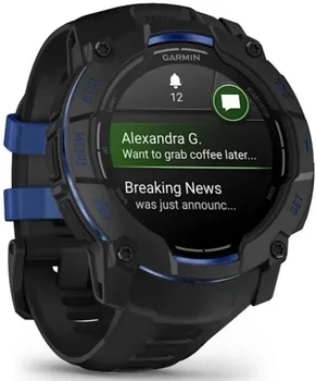 Смарт-часы Garmin Instinct 3 50mm AMOLED Black with Black Band (010-03020-03) 
