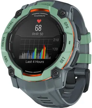 Смарт-годинник Garmin Instinct 3 50mm AMOLED Neo Tropic with Twilight Band (010-03020-01)