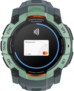 Смарт-годинник Garmin Instinct 3 50mm AMOLED Neo Tropic with Twilight Band (010-03020-01)