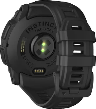 Смарт-годинник Garmin Instinct 3 50mm AMOLED Tactical Edition Black with Black Band (010-03020-50)
