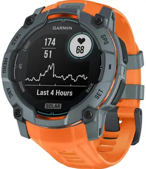 Смарт-годинник Garmin Instinct 3 50mm Solar Twilight with Solstice Band (010-02935-01)