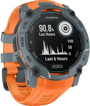 Смарт-годинник Garmin Instinct 3 50mm Solar Twilight with Solstice Band (010-02935-01)
