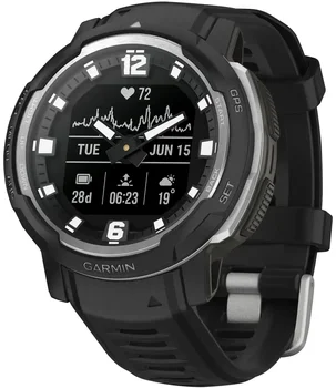 Смарт-годинник Garmin Instinct Crossover - Standard Edition Black (010-02730-13/03)