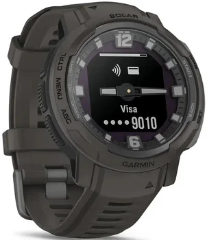 Смарт-годинник Garmin Instinct Crossover Solar Graphite (010-02730-11/01)