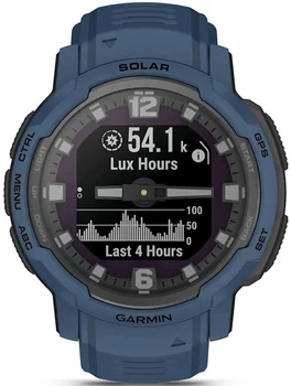 Смарт-годинник Garmin Instinct Crossover Solar Tidal Blue (010-02730-12/02)