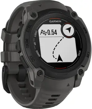 Смарт-годинник Garmin Instinct E 40mm Black with Charcoal Band (010-02932-00)