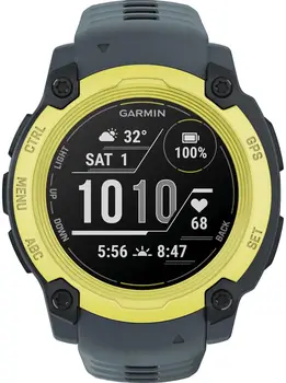 Смарт-годинник Garmin Instinct E 40mm Electric Lime with Twilight Band (010-02932-01)