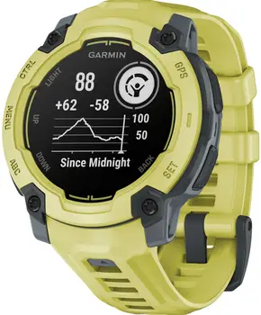 Смарт-годинник Garmin Instinct E 45mm Electric Lime with Electric Lime Band (010-02933-01)