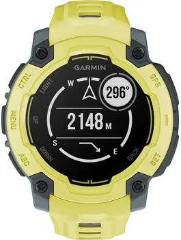 Смарт-годинник Garmin Instinct E 45mm Electric Lime with Electric Lime Band (010-02933-01)