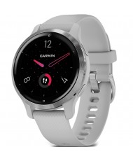 Смарт-годинник Garmin Venu 2S Silver Stainless Steel Bezel with Mist Gray Case and Silicone Band (010-02429-12/02)