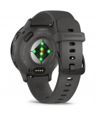 Смарт-годинник Garmin Venu 3S Slate S. Steel Bezel w. Pebble Gray Case and S. Band (010-02785-00)