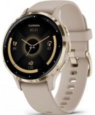 Смарт-часы Garmin Venu 3S Soft Gold S. Steel Bezel w. French Gray Case and S. Band (010-02785-02)