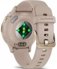 Смарт-годинник Garmin Venu 3S Soft Gold S. Steel Bezel w. French Gray Case and S. Band (010-02785-02)