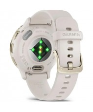 Смарт-годинник Garmin Venu 3S Soft Gold S. Steel Bezel with Ivory Case and S. Band (010-02785-04)