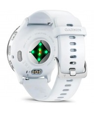 Смарт-годинник Garmin Venu 3 Silver Stainless Steel Bezel with Whitestone Case and Silicone Band (010-02784-00/50)