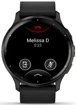 Смарт-часы Garmin Venu 3 Slate S. Steel Bezel w. Black Case and Leather Band (010-02784-52/02)