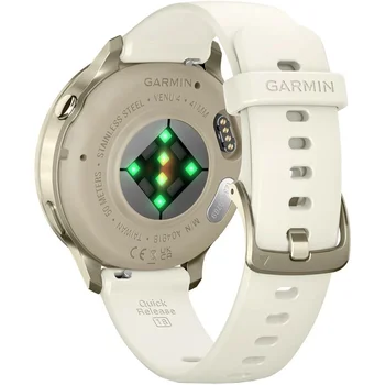 Смарт-часы Garmin Venu 4 41 mm Lunar Gold with Bone Silicone Band (010-03013-00)