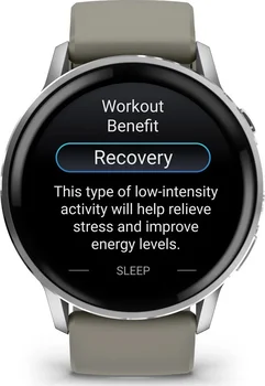 Смарт-часы Garmin Venu 4 45 mm Silver with Silver Gray Silicone Band (010-03014-01)