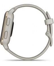 Смарт-годинник Garmin Venu Sq 2 Music Edition Cream Gold Al. Bezel w. French Gray Case and S. Band (010-02700-02/12)