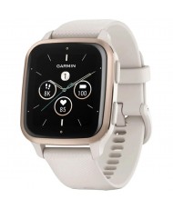 Смарт-годинник Garmin Venu Sq 2 – Music Edition Peach Gold Al. Bezel w. Ivory Case and S. Band (010-02700-01/11)