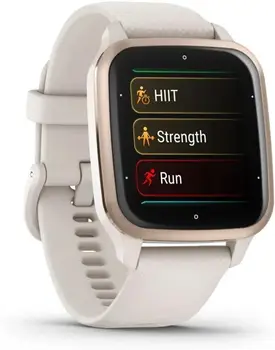  Смарт-часы Garmin Venu Sq 2 – Music Edition Peach Gold Al. Bezel w. Ivory Case and S. Band (010-02700-01/11)